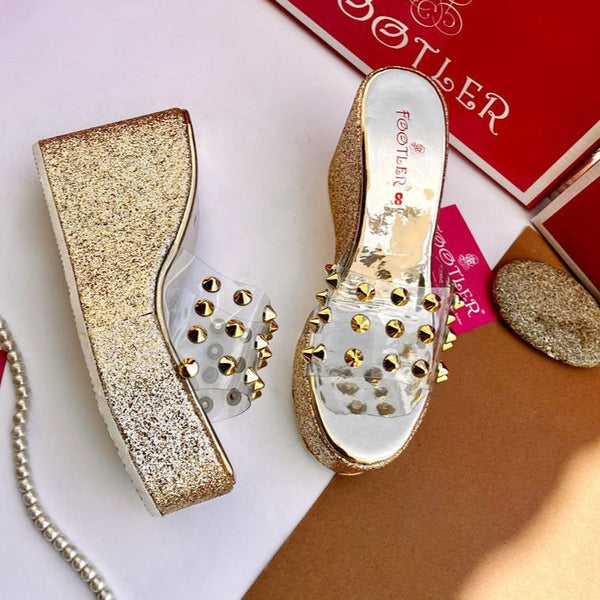 Beads Wedges – Stylish Beaded Wedge Sandals for Women