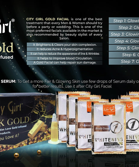 24K Gold Facial Sachet