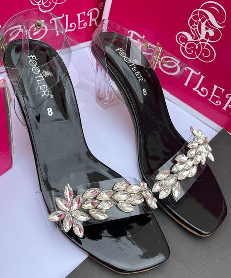 Transparent Broach Heels