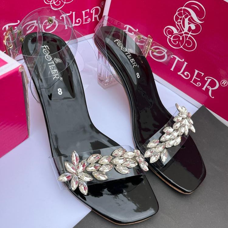 Transparent Broach Heels
