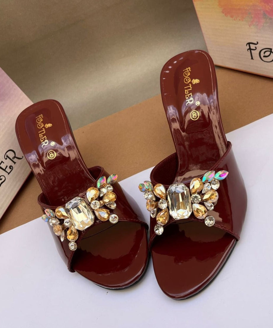 Butterfly Heels – Stylish High-Heel Sandals with Butterfly Accent for Women