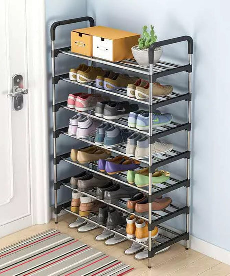 7&8 Layers Shoe Rack Steel - High Quality
