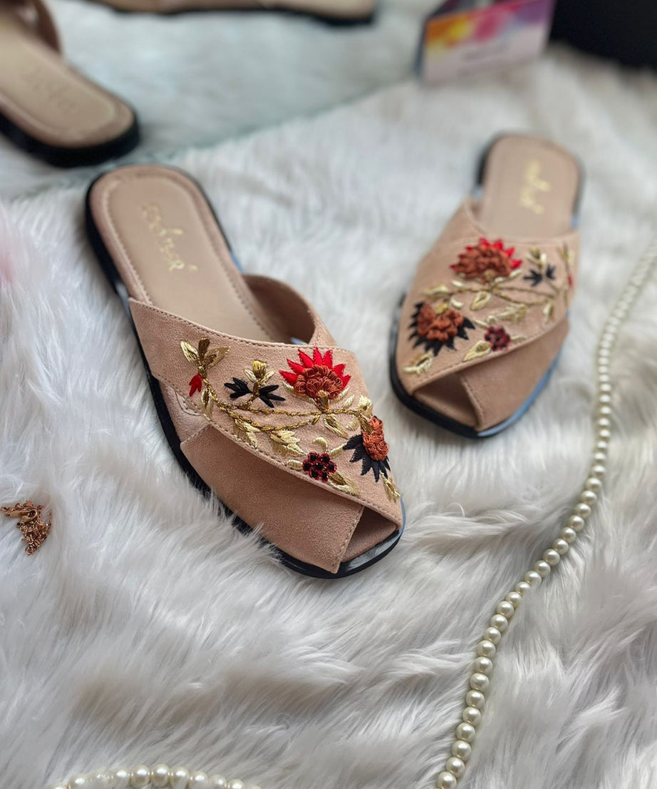 Colorful Embroidered Peshawari