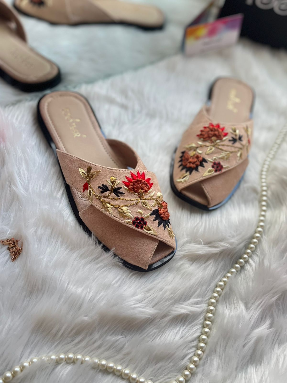 Colorful Embroidered Peshawari