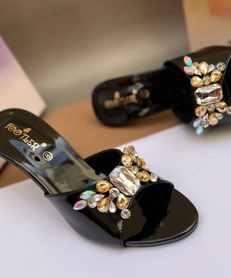 Butterfly Heels – Stylish High-Heel Sandals with Butterfly Accent for Women