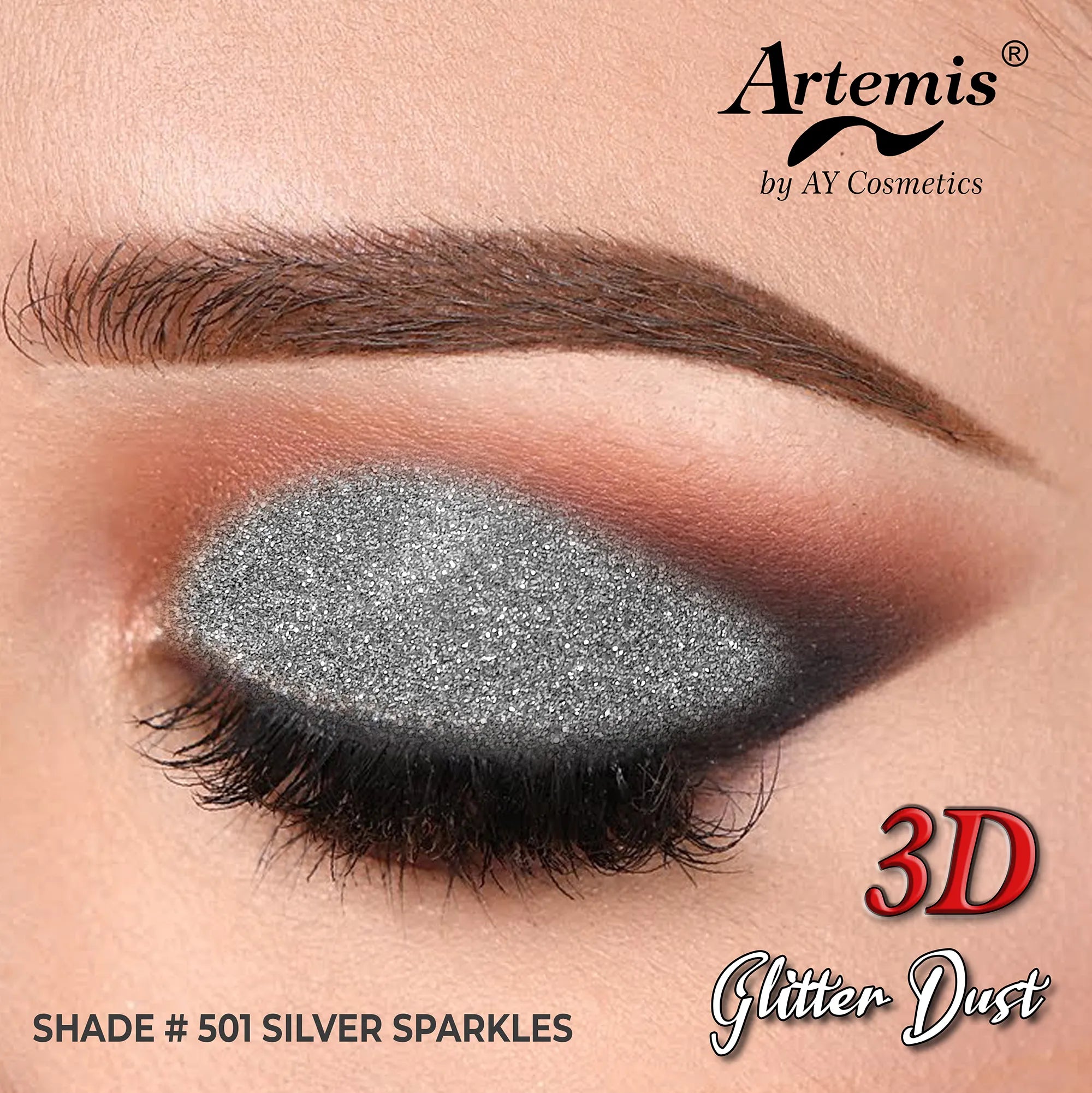 Artemis Glitter Dust 501 Silver Sparkles
