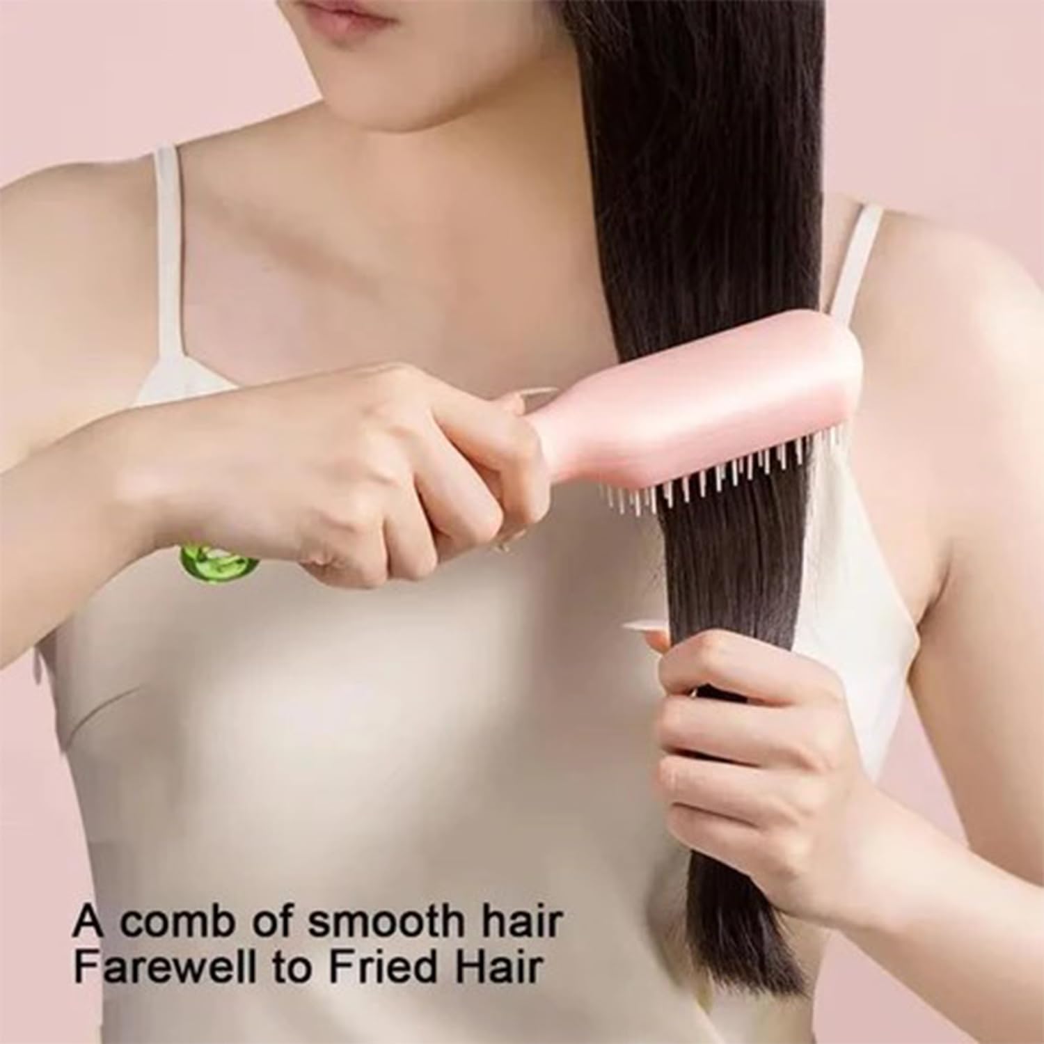 Magic Retractable Comb Self Cleaning Hair Brush