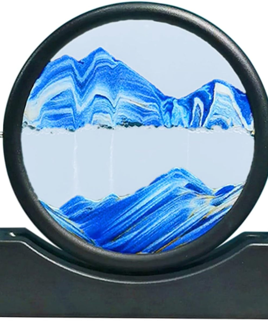 3D Moving Sand Art Lamp, Sand Lamp, Flowing Sand Painting