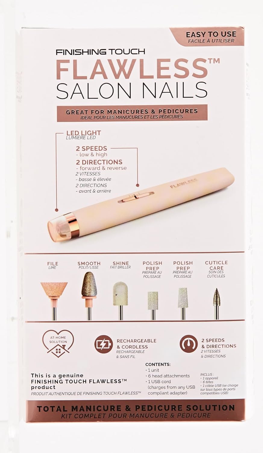 Finishing Touch Flawless Salon Nails Kit,