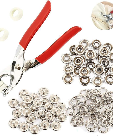 Press Tool for Sewing and Crafting, Leather Snaps Buttons