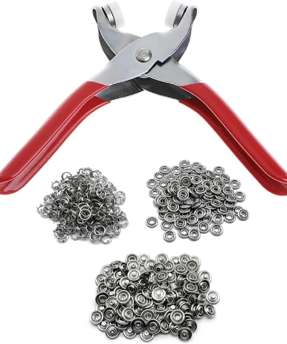 Press Tool for Sewing and Crafting, Leather Snaps Buttons