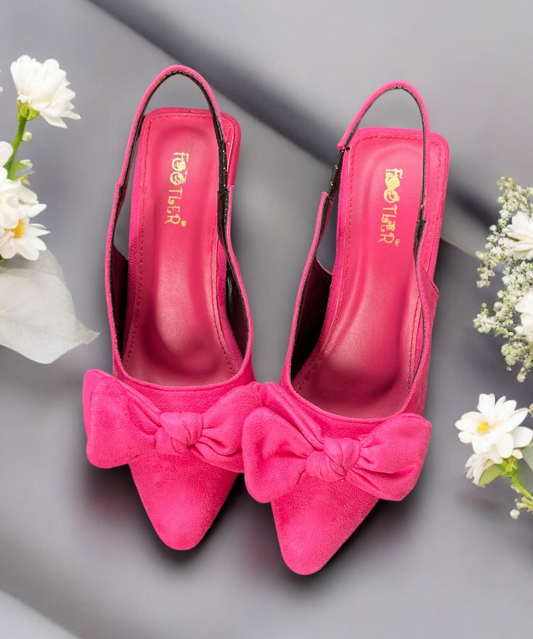CRAVAT BOW HEELS