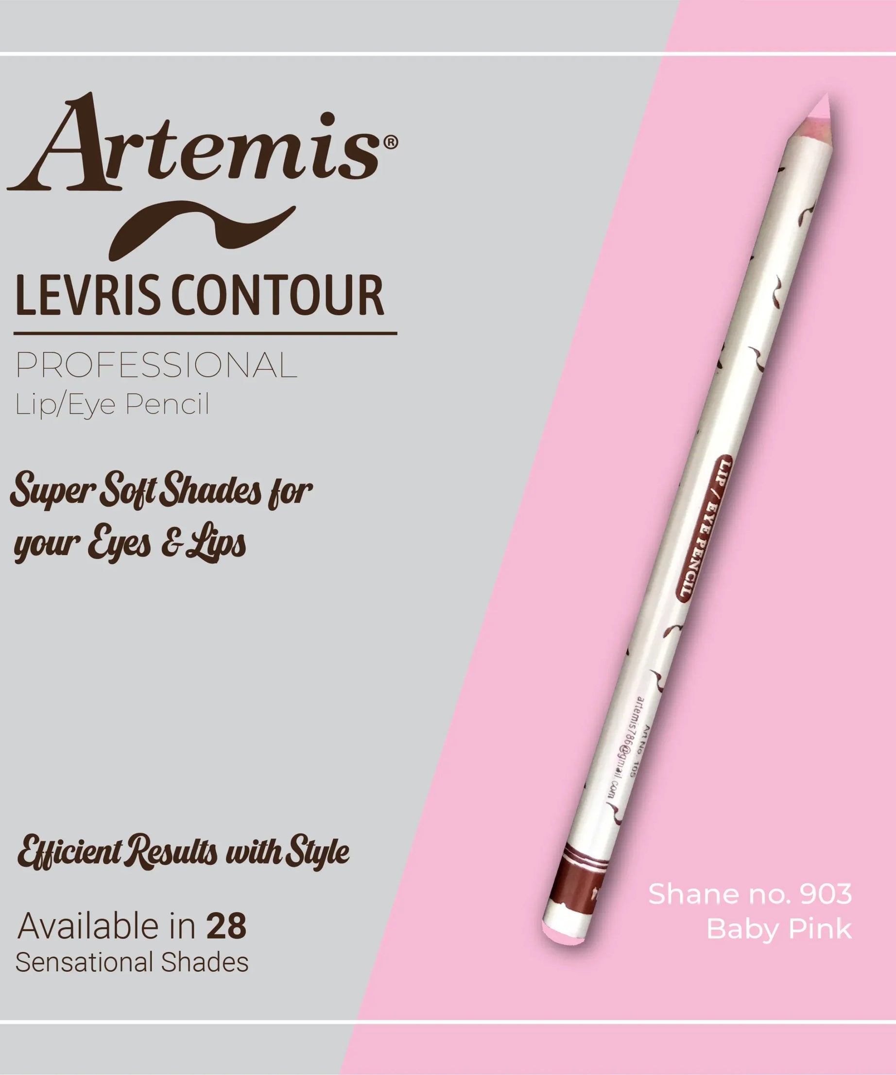 Artemis Lip / Eye Pencil 903 Baby Pink