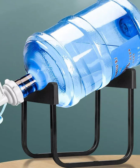 DISPENSER BOTTLE STAND with NOZZLE TAP
