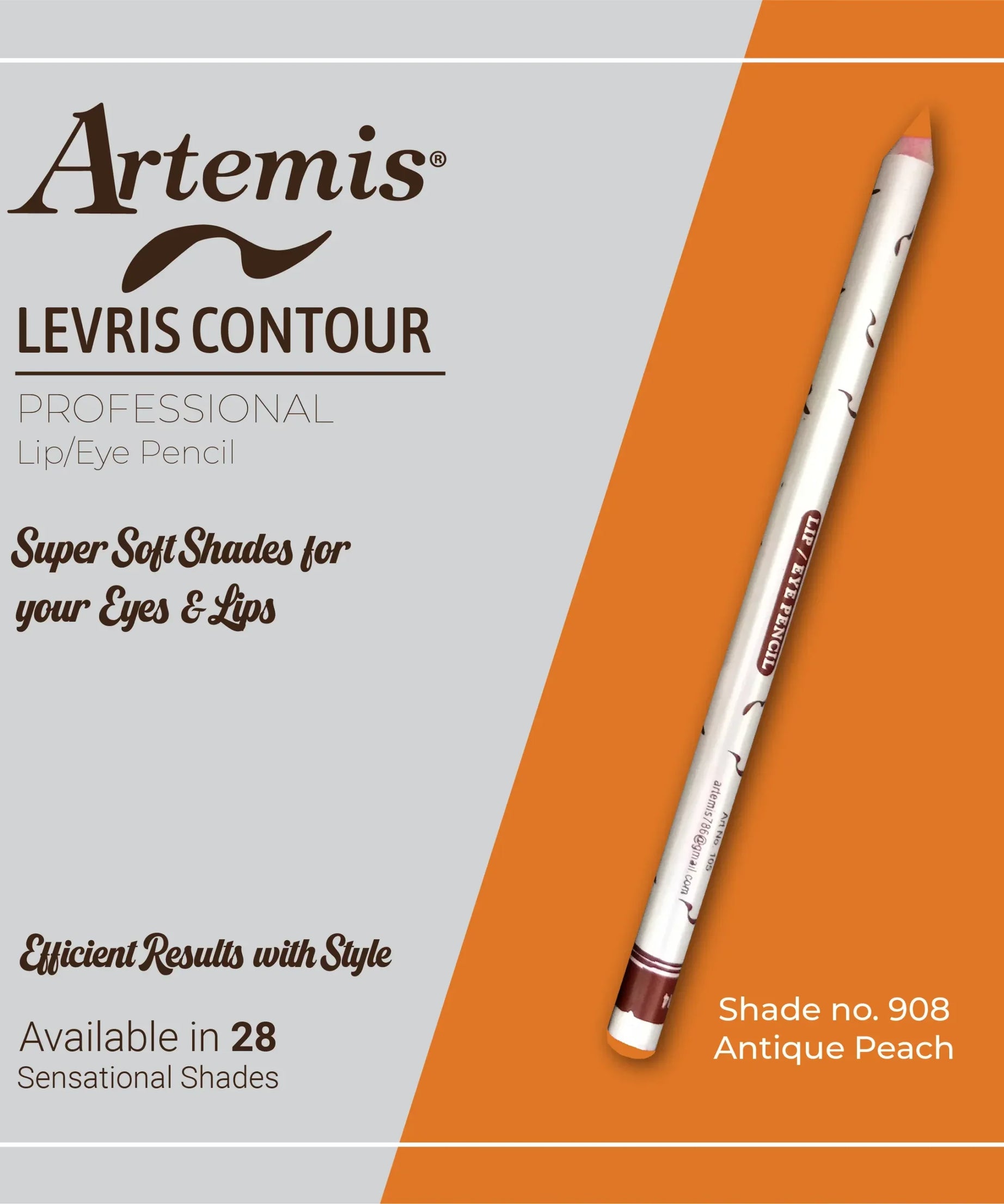 Artemis Lip / Eye Pencil 908 Antique Peach