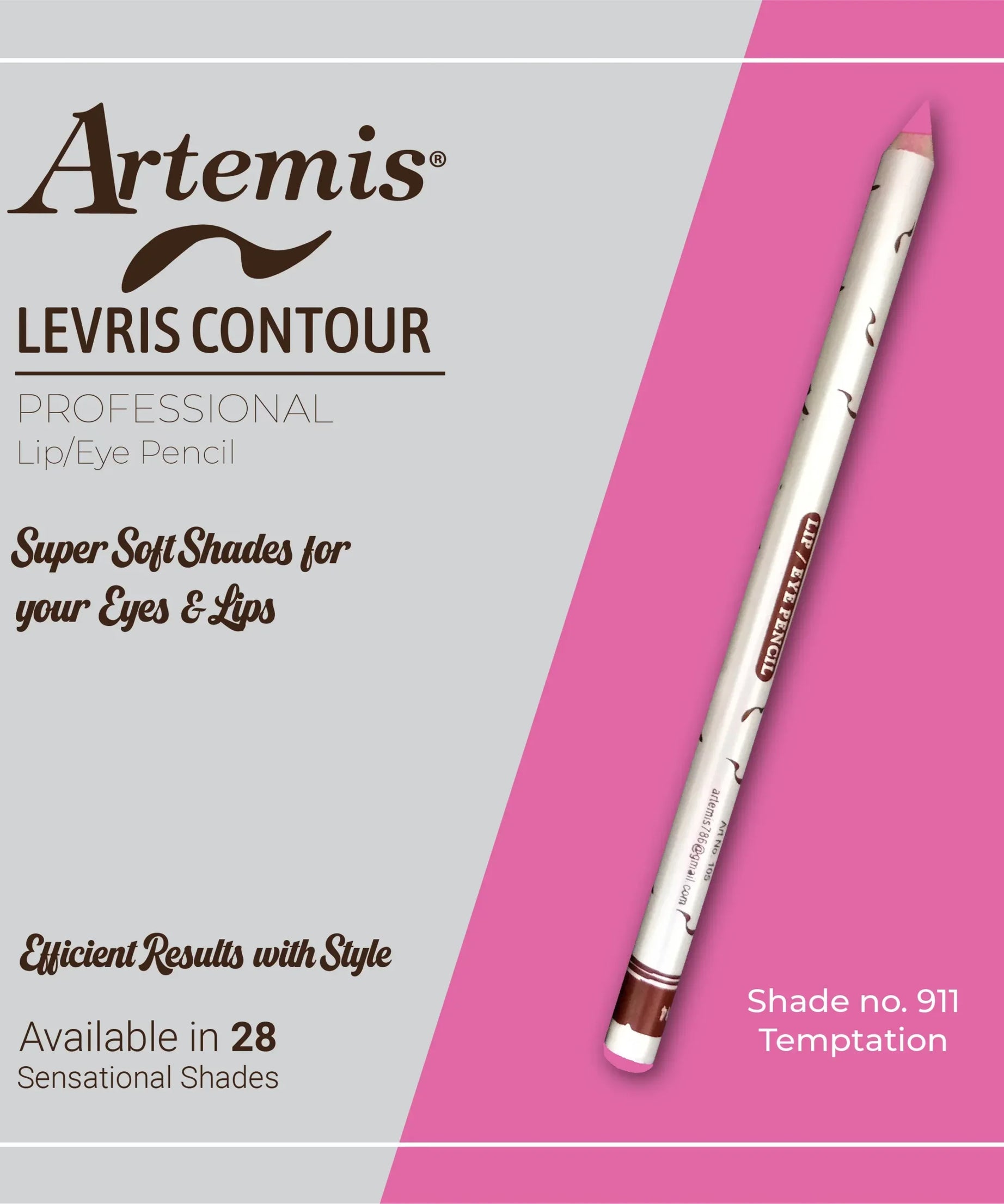 Artemis Lip / Eye Pencil 911 Temptation