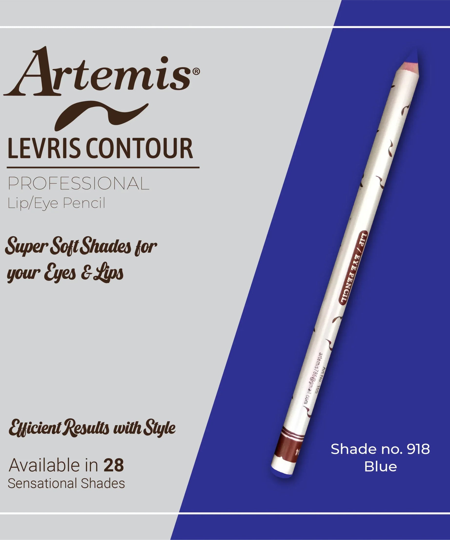 Artemis Lip / Eye Pencil 918 Blue