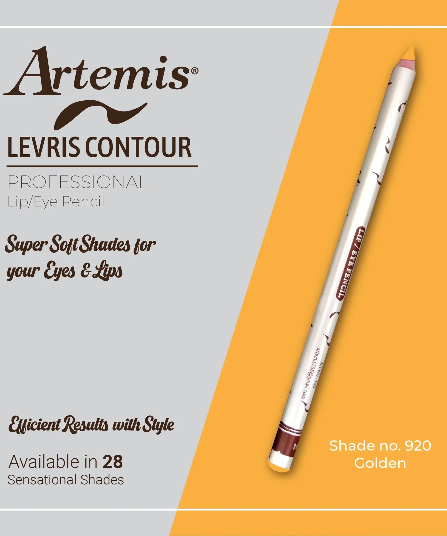 Artemis Lip / Eye Pencil 920 Golden