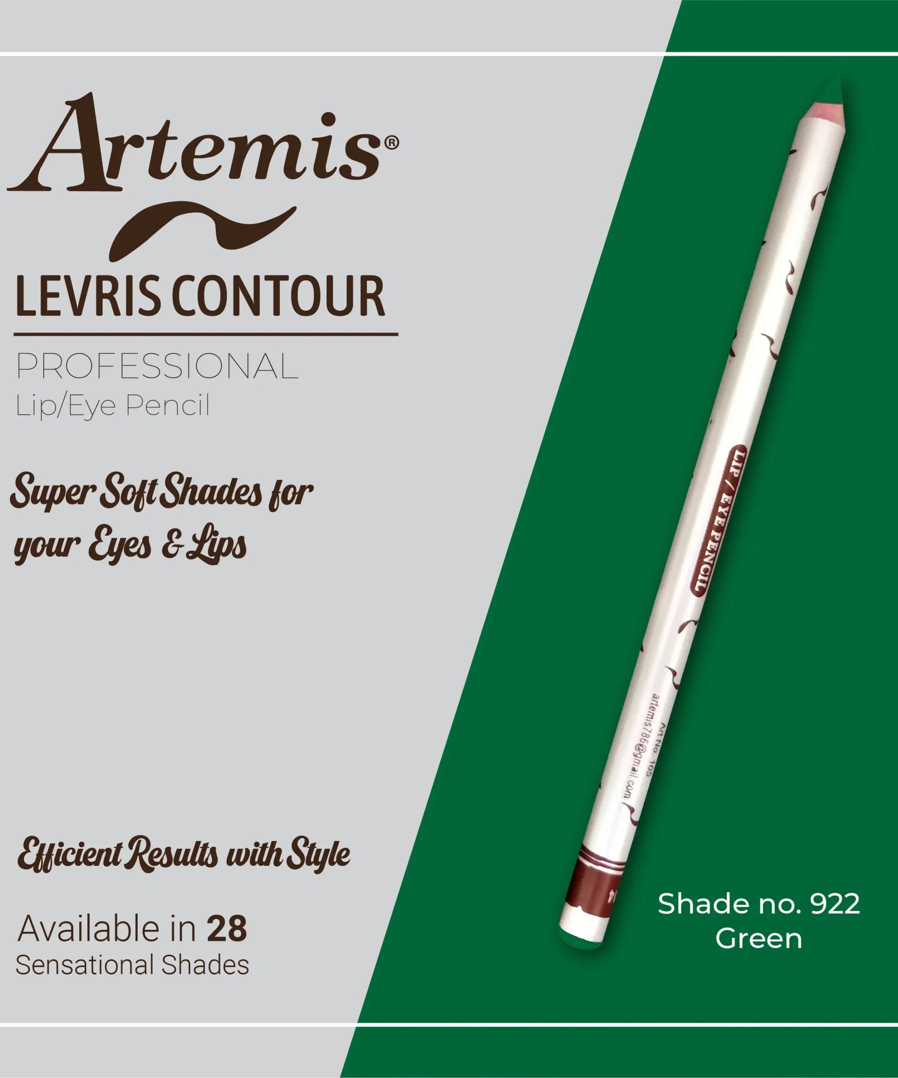 Artemis Lip / Eye Pencil 922 Green