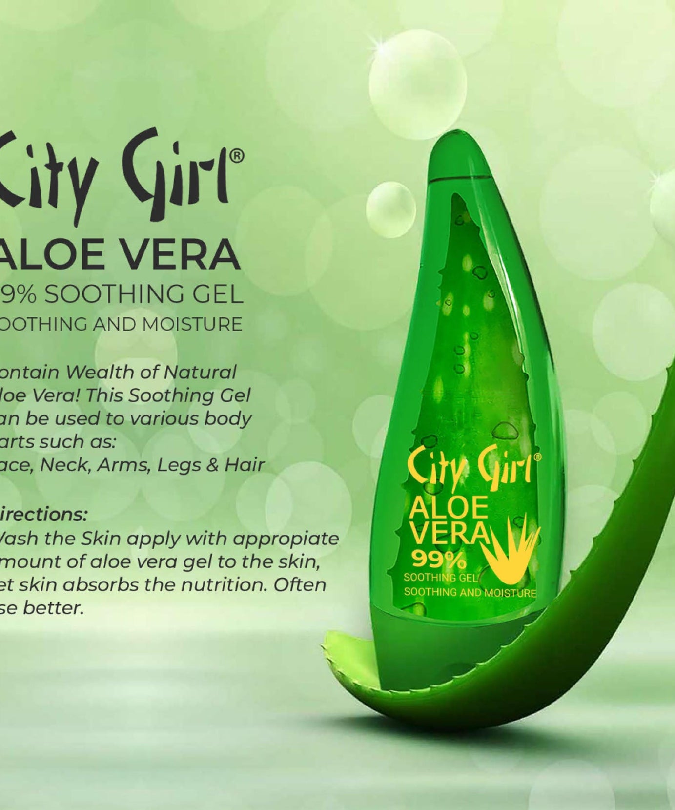 City Girl Aloe Vera Gel