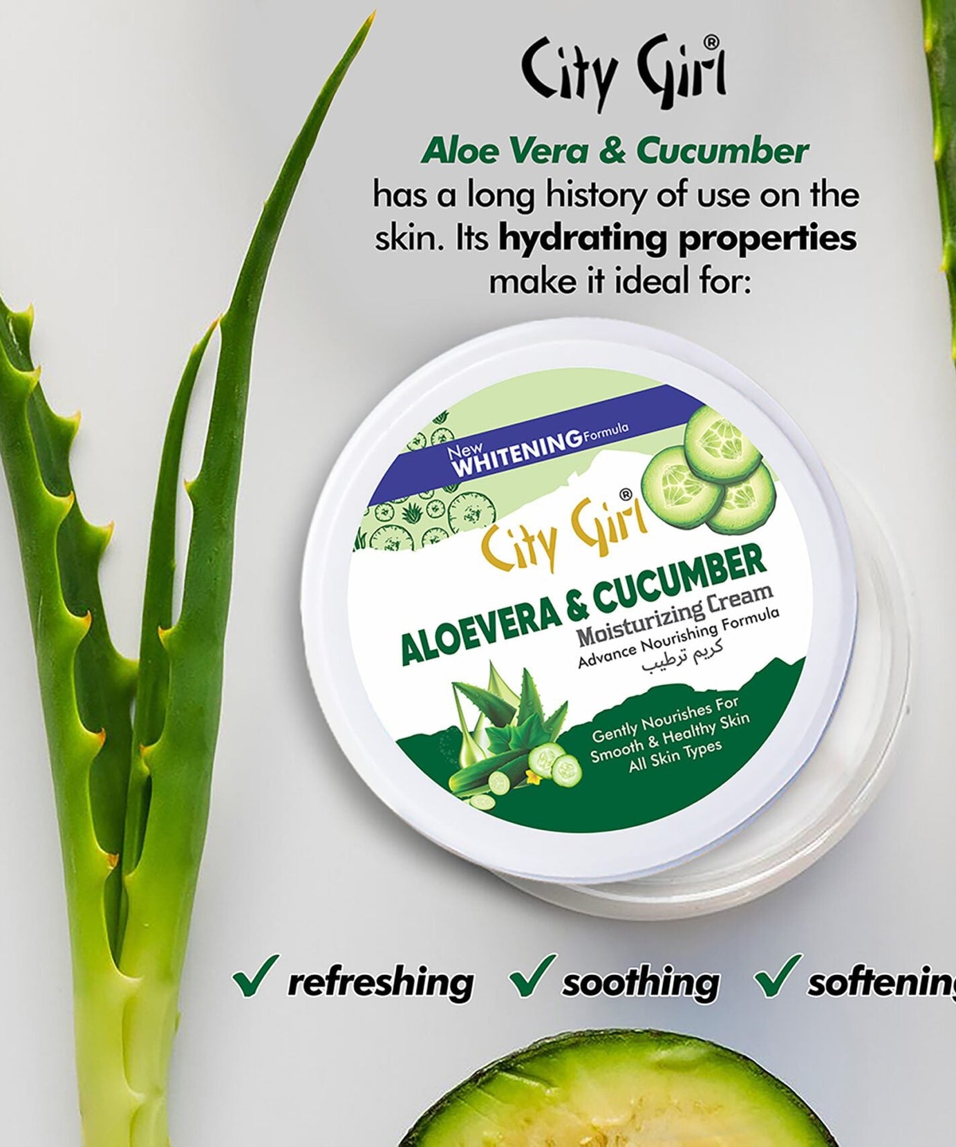 City Girl Aloevera & Cucumber