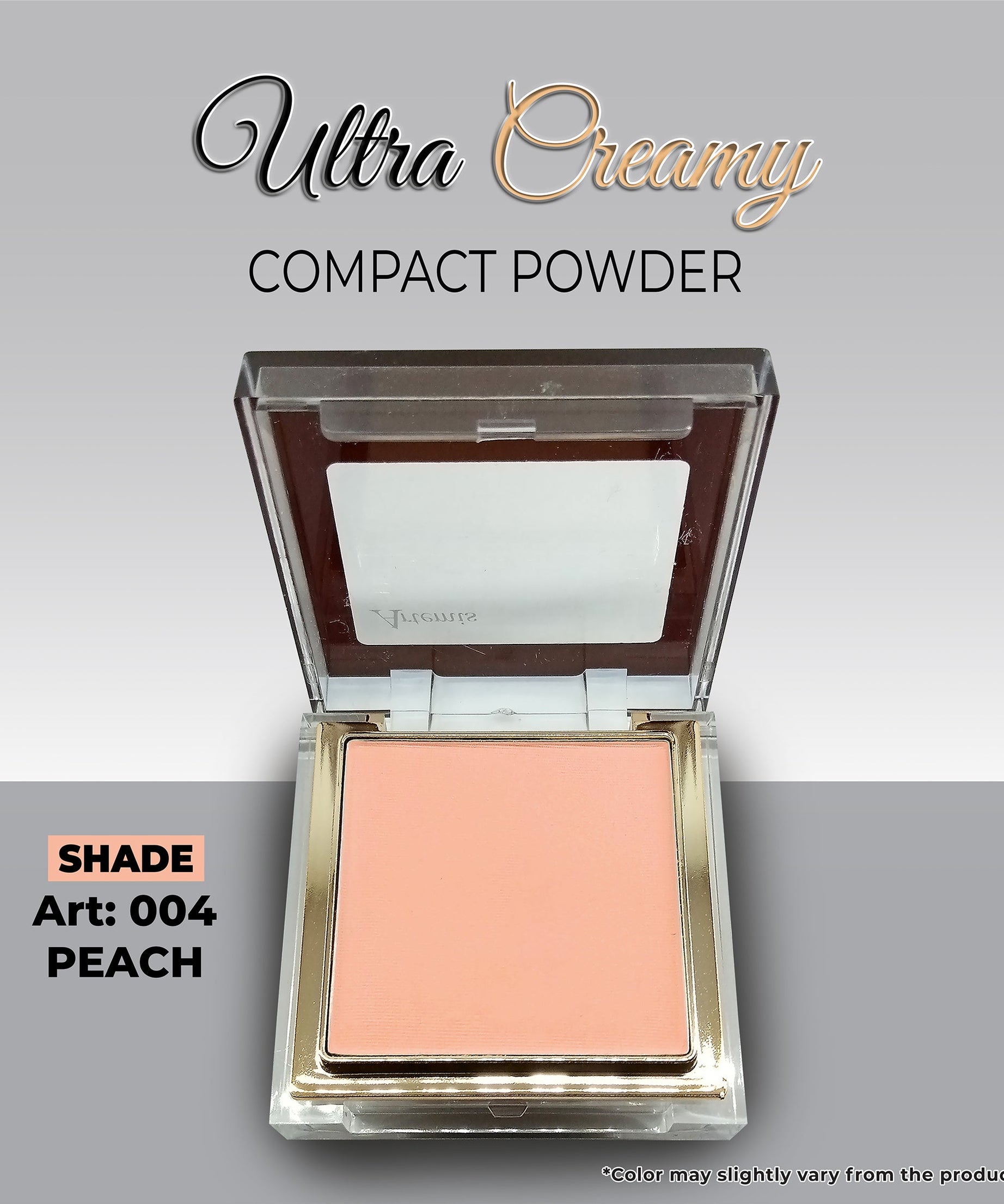 Art-004 Peach Ultra Creamy Compact Powder