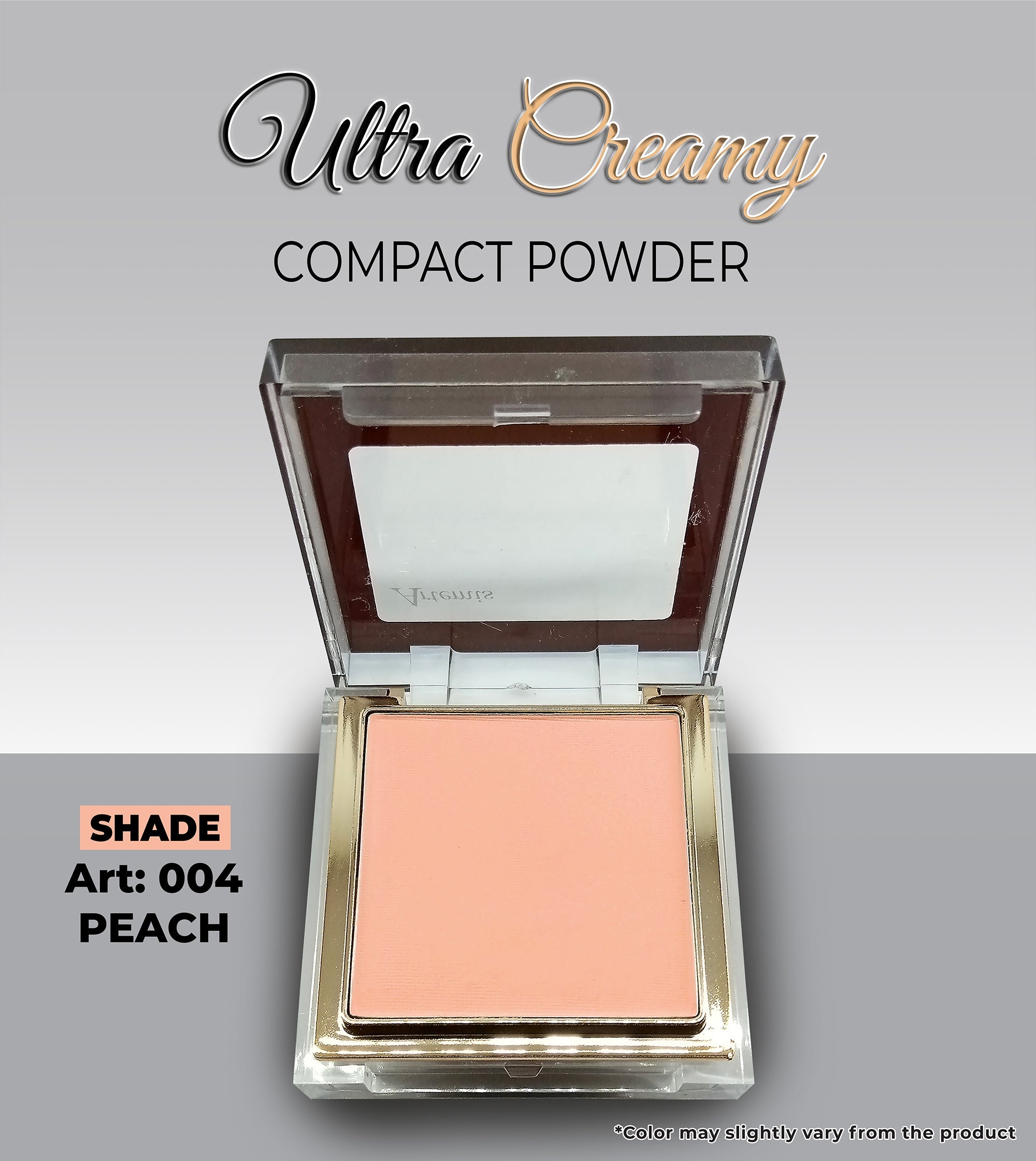 Art-004 Peach Ultra Creamy Compact Powder