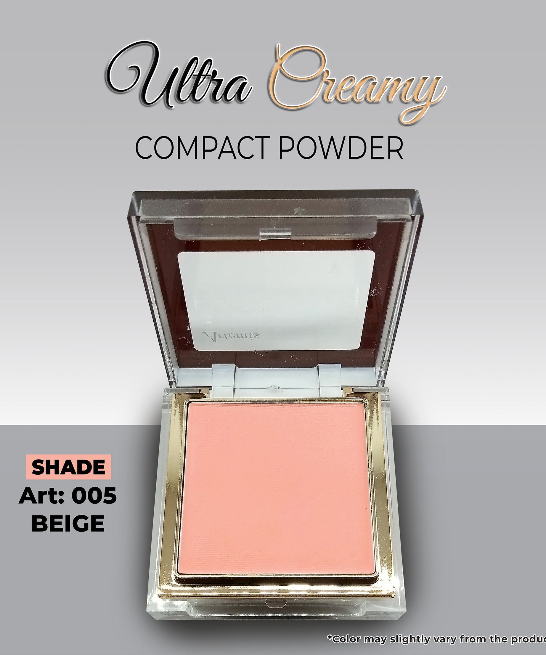 Art-005 Beige Ultra Creamy Compact Powder