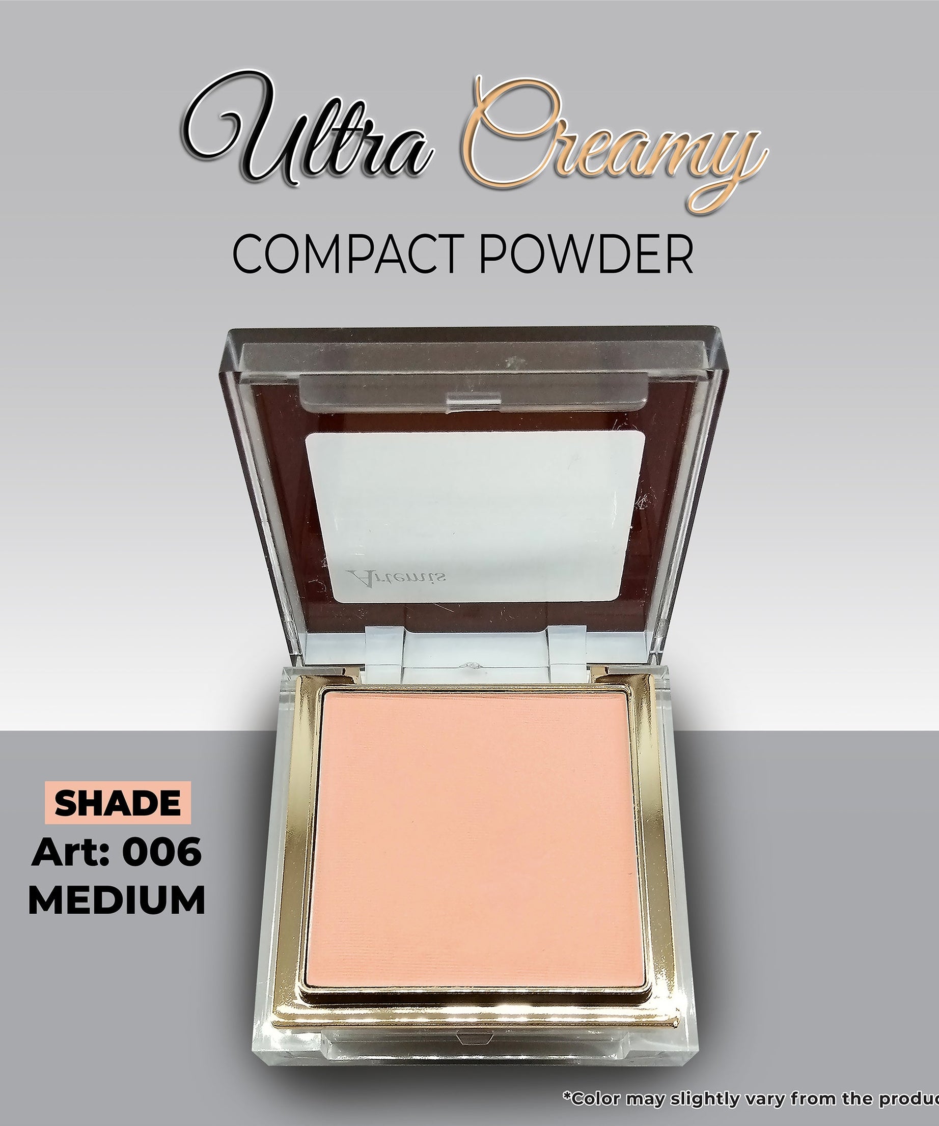 Art-006 Medium Ultra Creamy Compact Powder