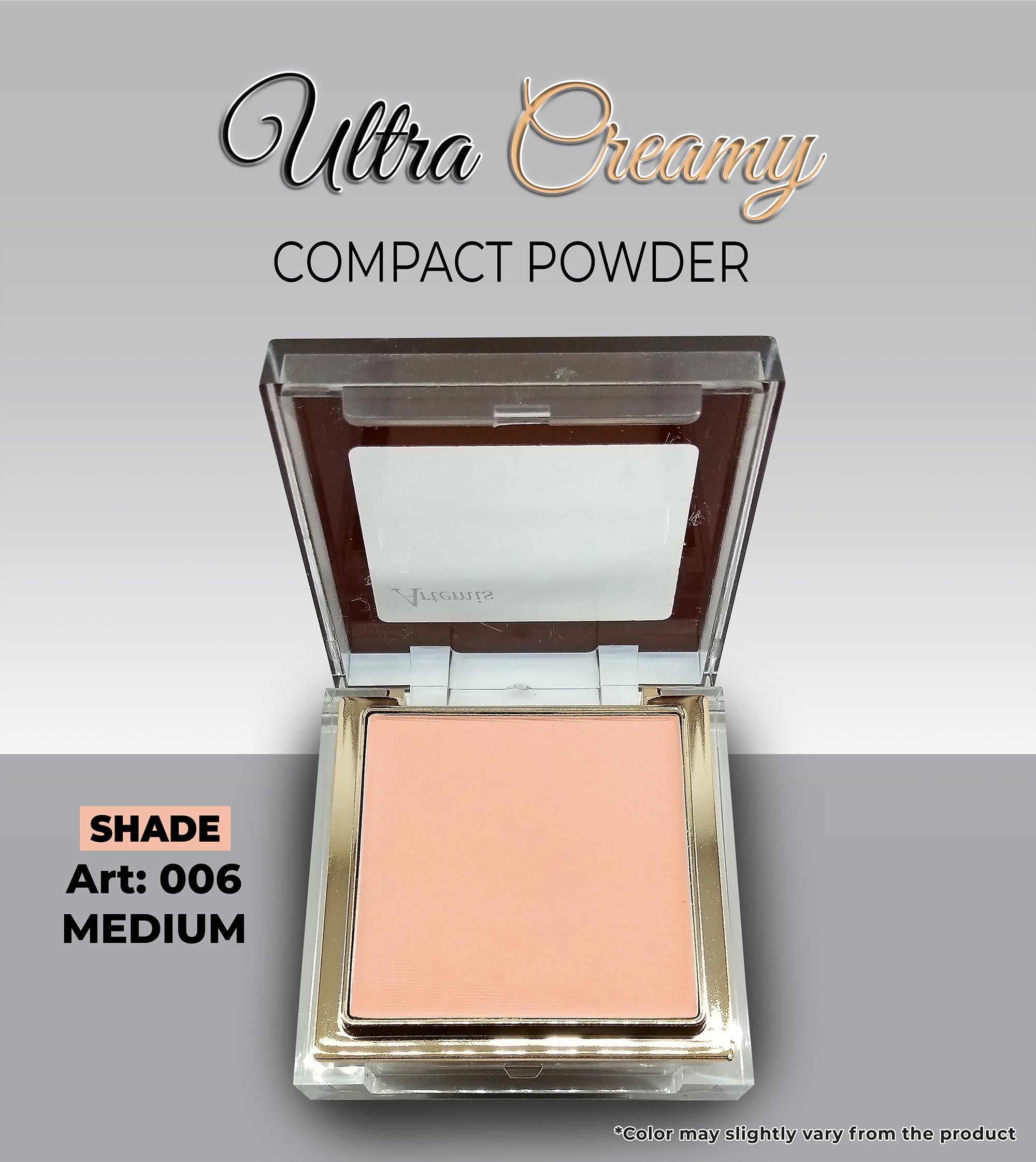 Art-006 Medium Ultra Creamy Compact Powder