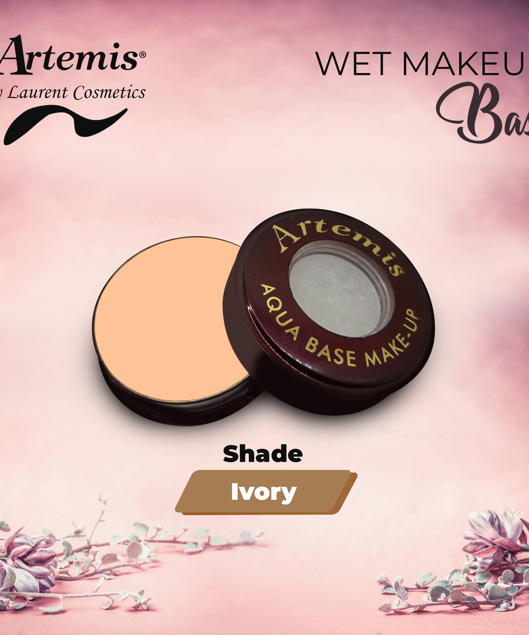 Aqua Base Makeup Small Shade-Ivory