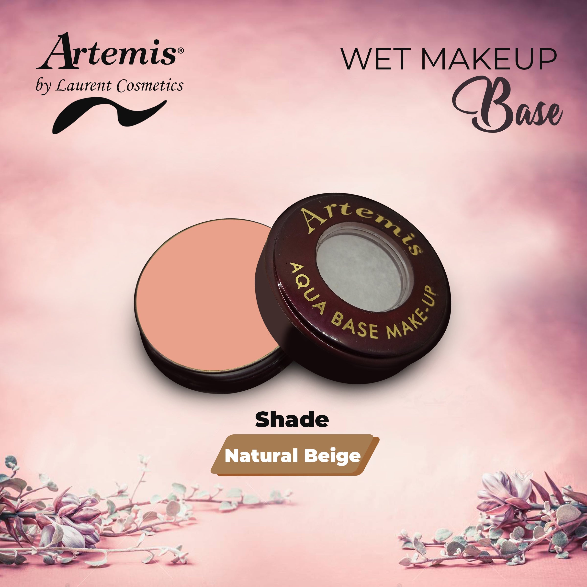 Aqua Base Makeup Small Shade-Natural Beige