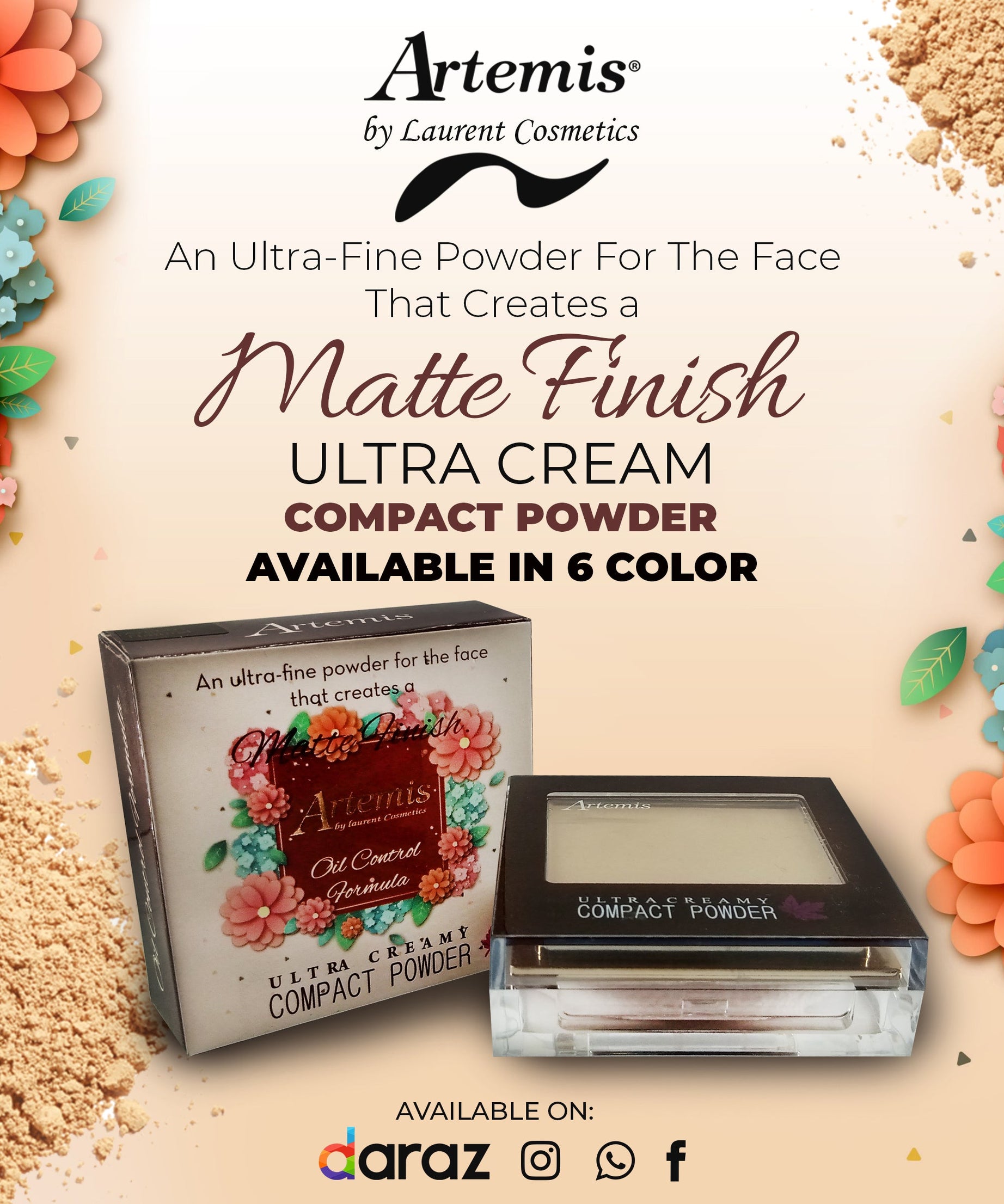 Artemis Ultra Creamy Compact Powder