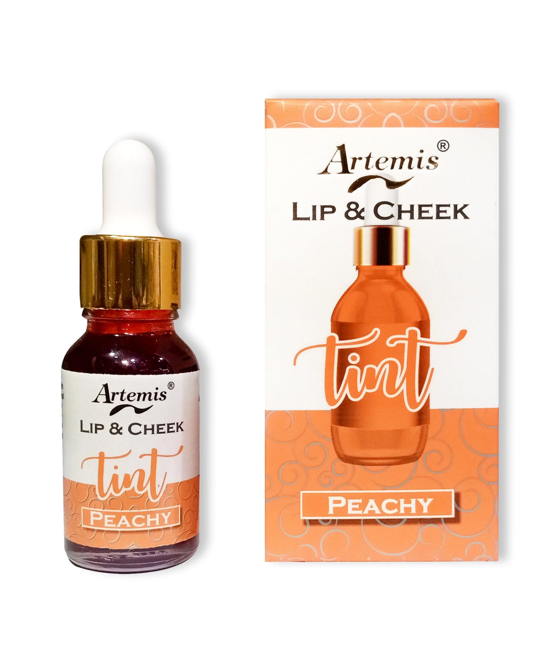 Artemis Tint Peach, Lip & Cheek, Peachy,