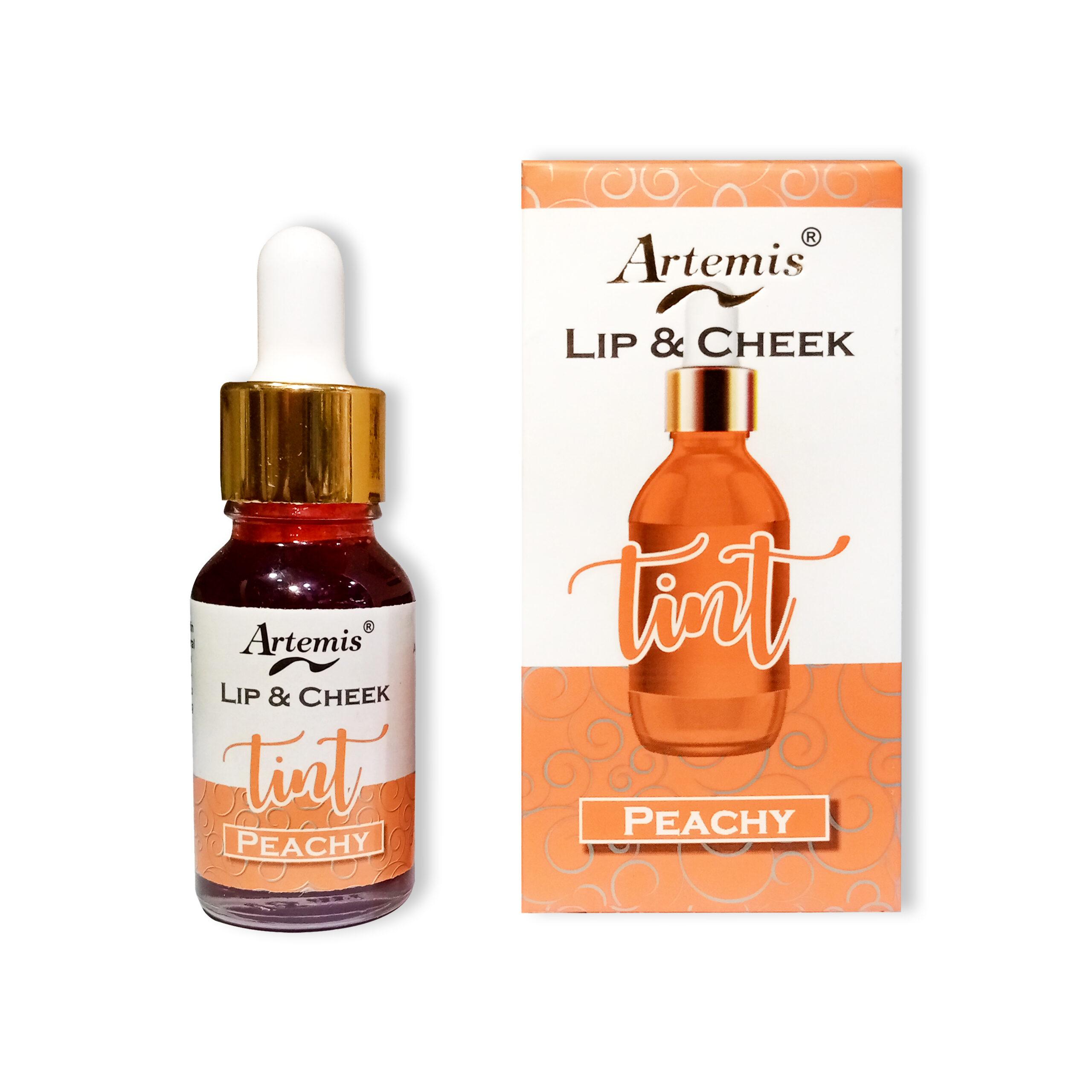 Artemis Tint Peach, Lip & Cheek, Peachy,