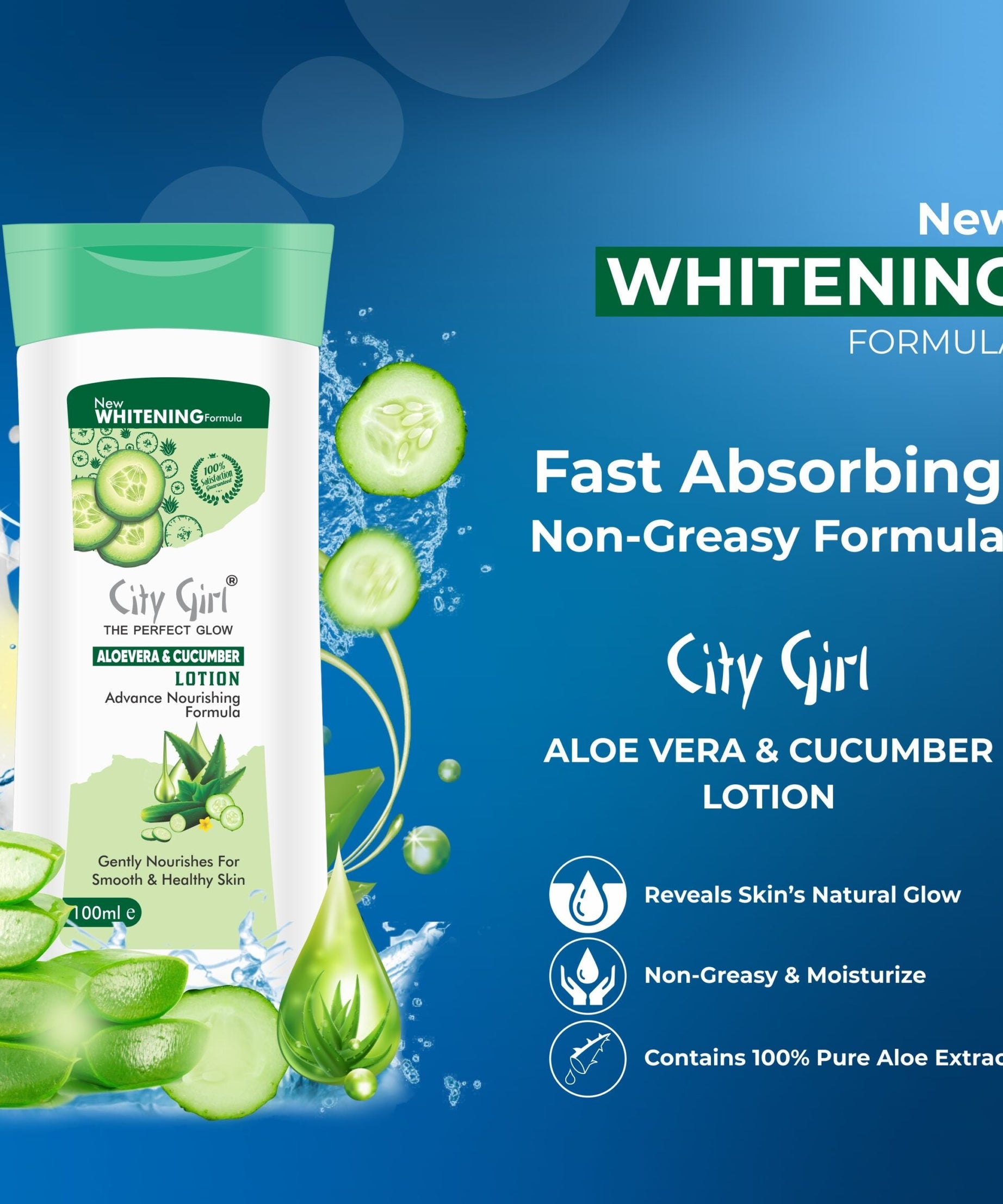 Aloe Vera & Cucumber Lotion