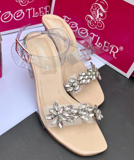 Transparent Broach Heels