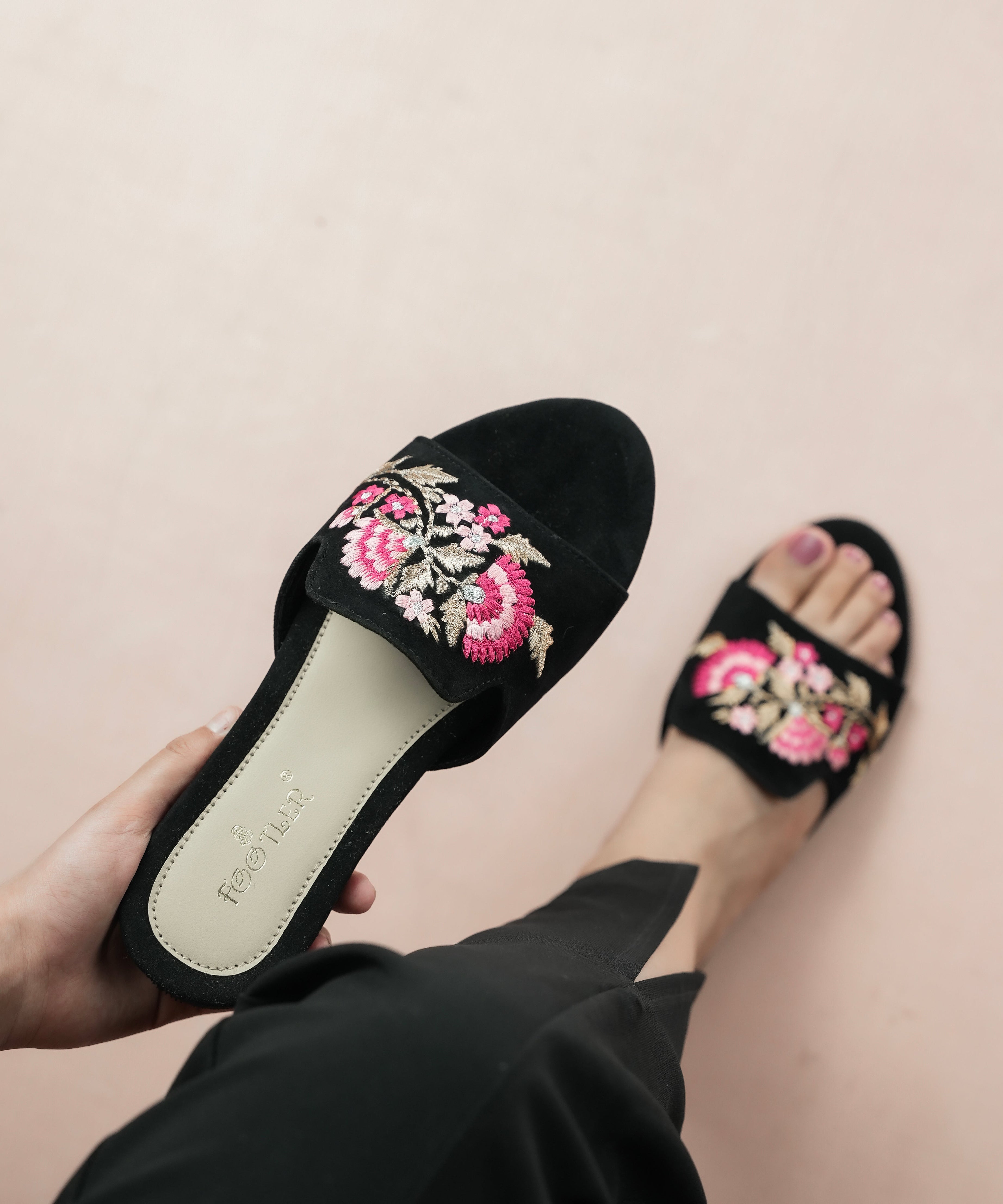 Embroidered Flats