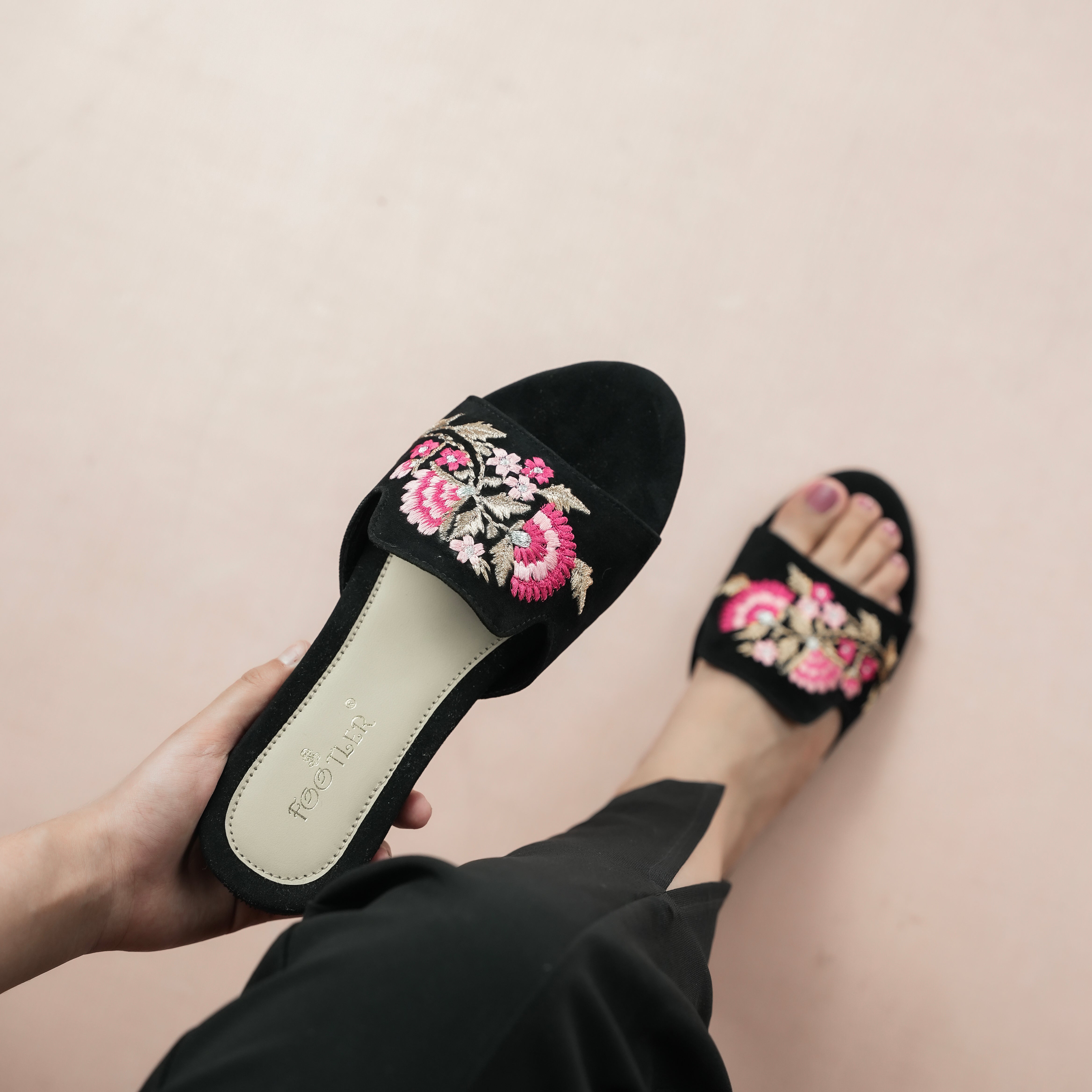 Embroidered Flats