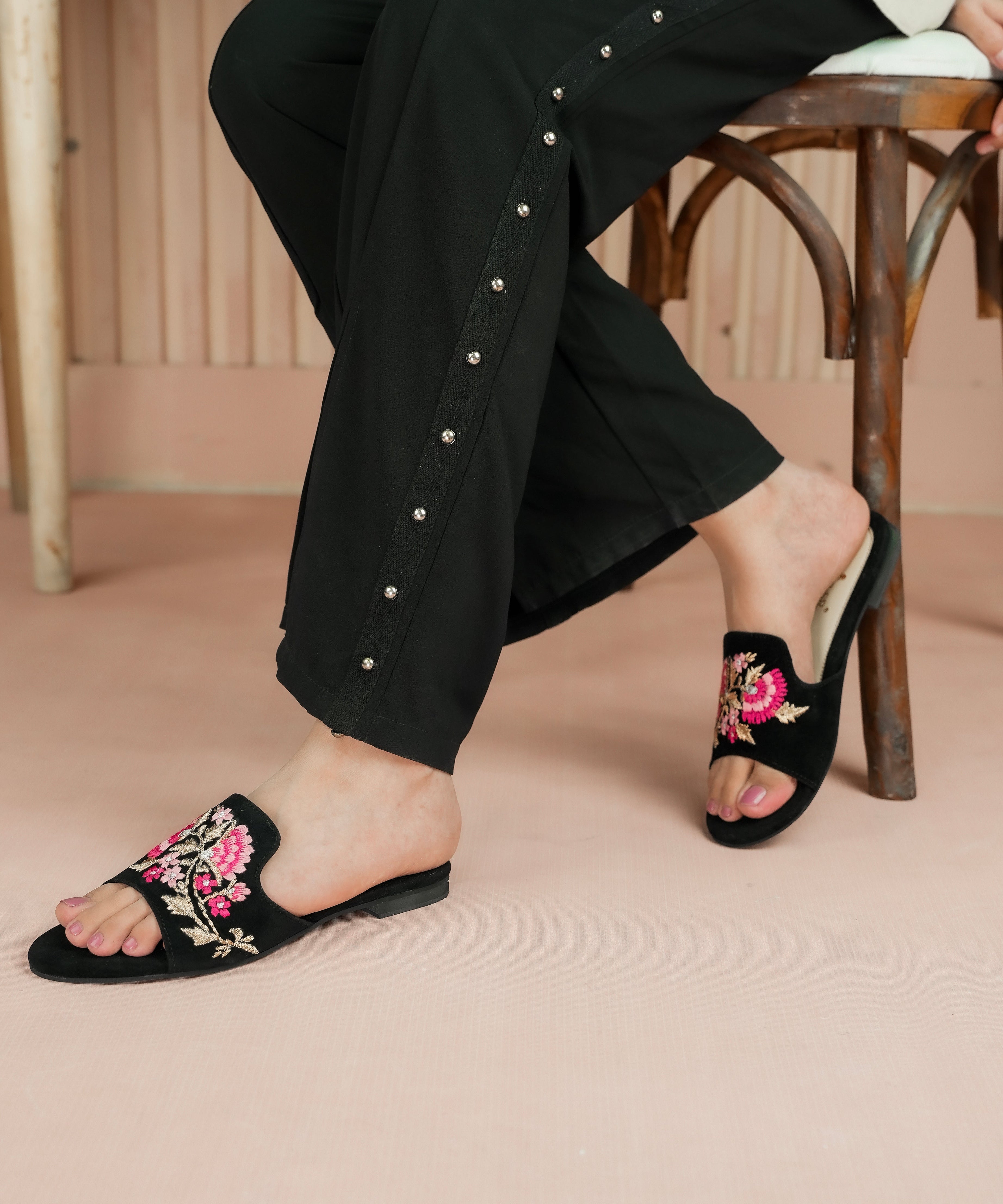 Embroidered Flats
