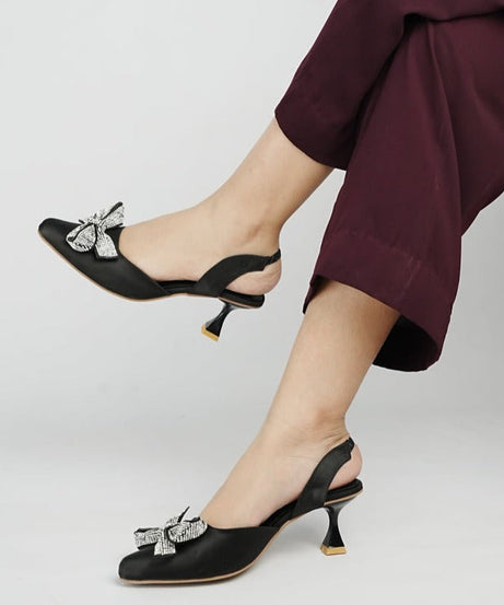 Bow Strap Heels
