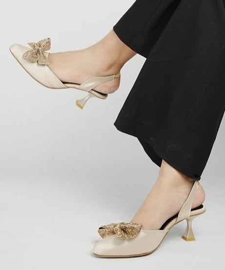 Bow Strap Heels