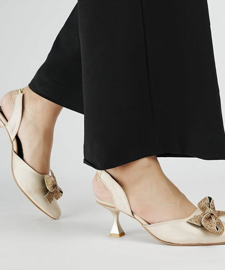 Bow Strap Heels