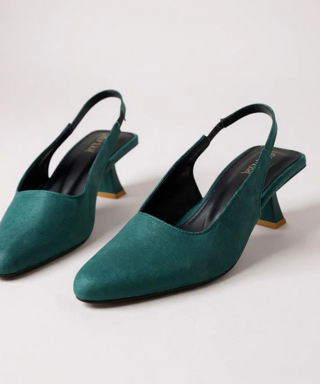 Noir Grace Slingbacks
