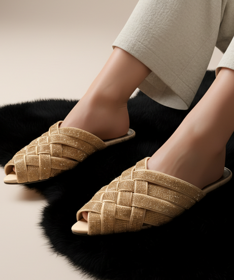 Eleganza Mesh Slip-Ons