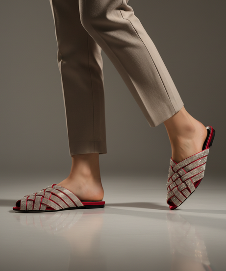 Eleganza Mesh Slip-Ons