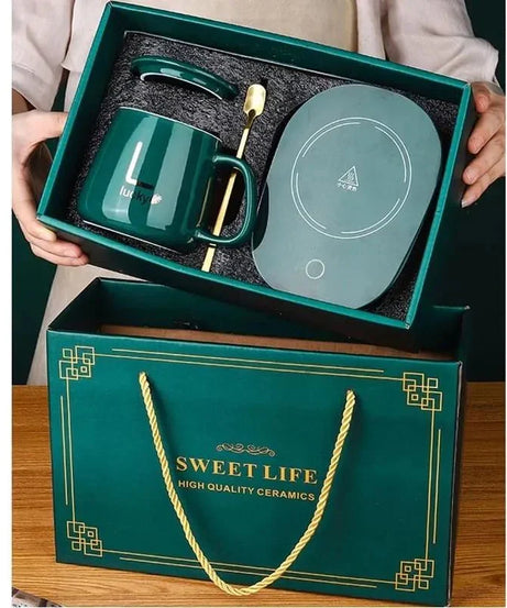 portable Coffe Cup warmer Heater Set