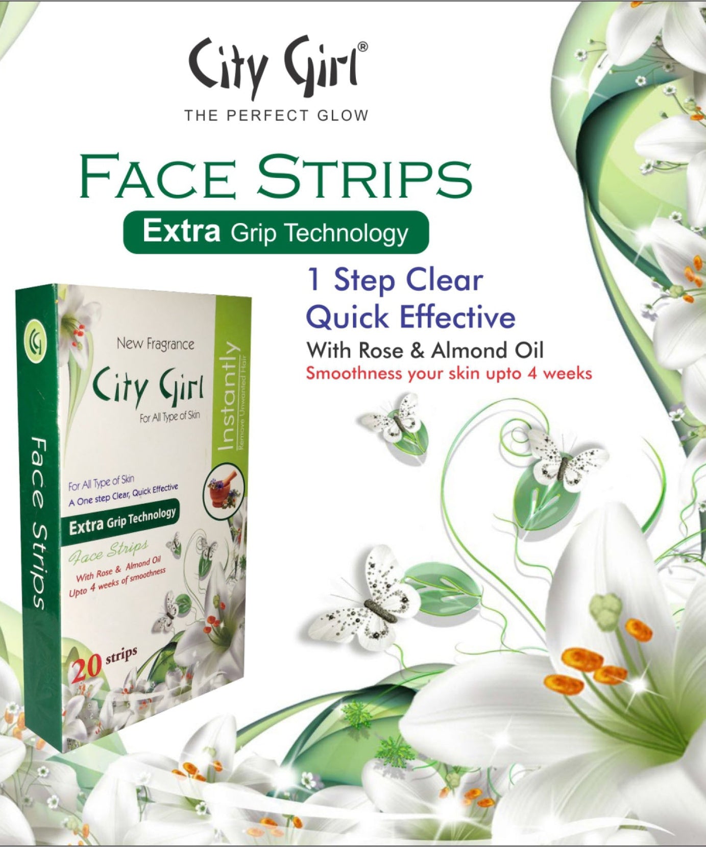 City Girl Face Strips