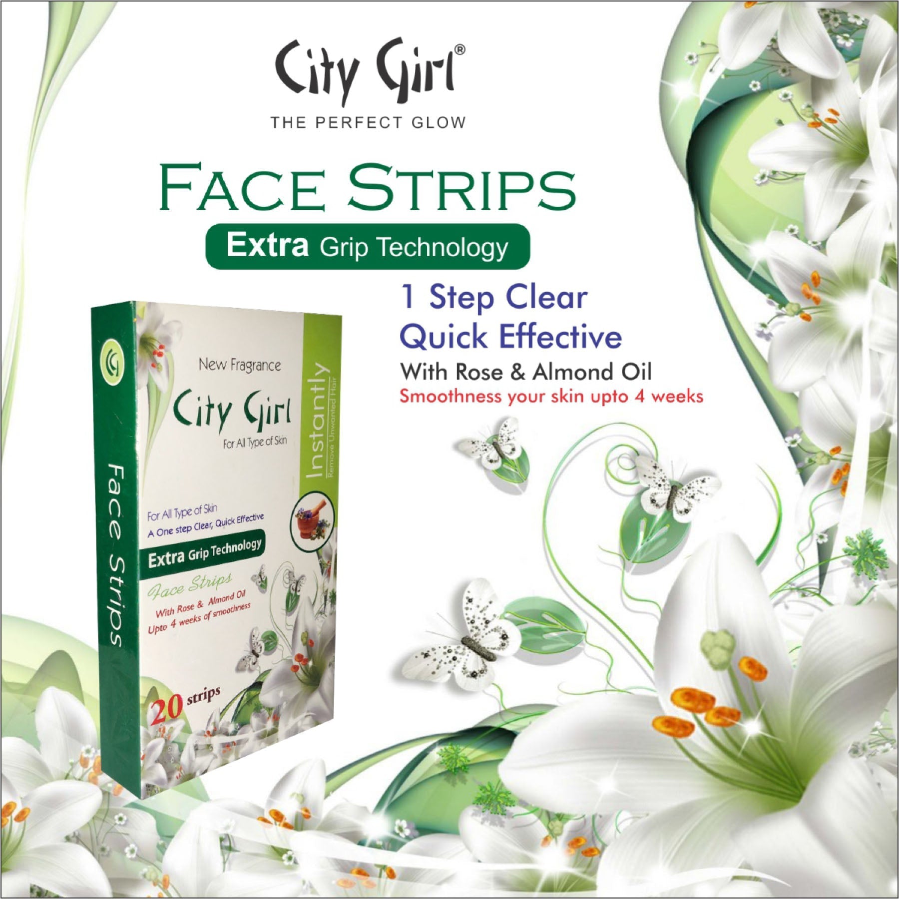 City Girl Face Strips