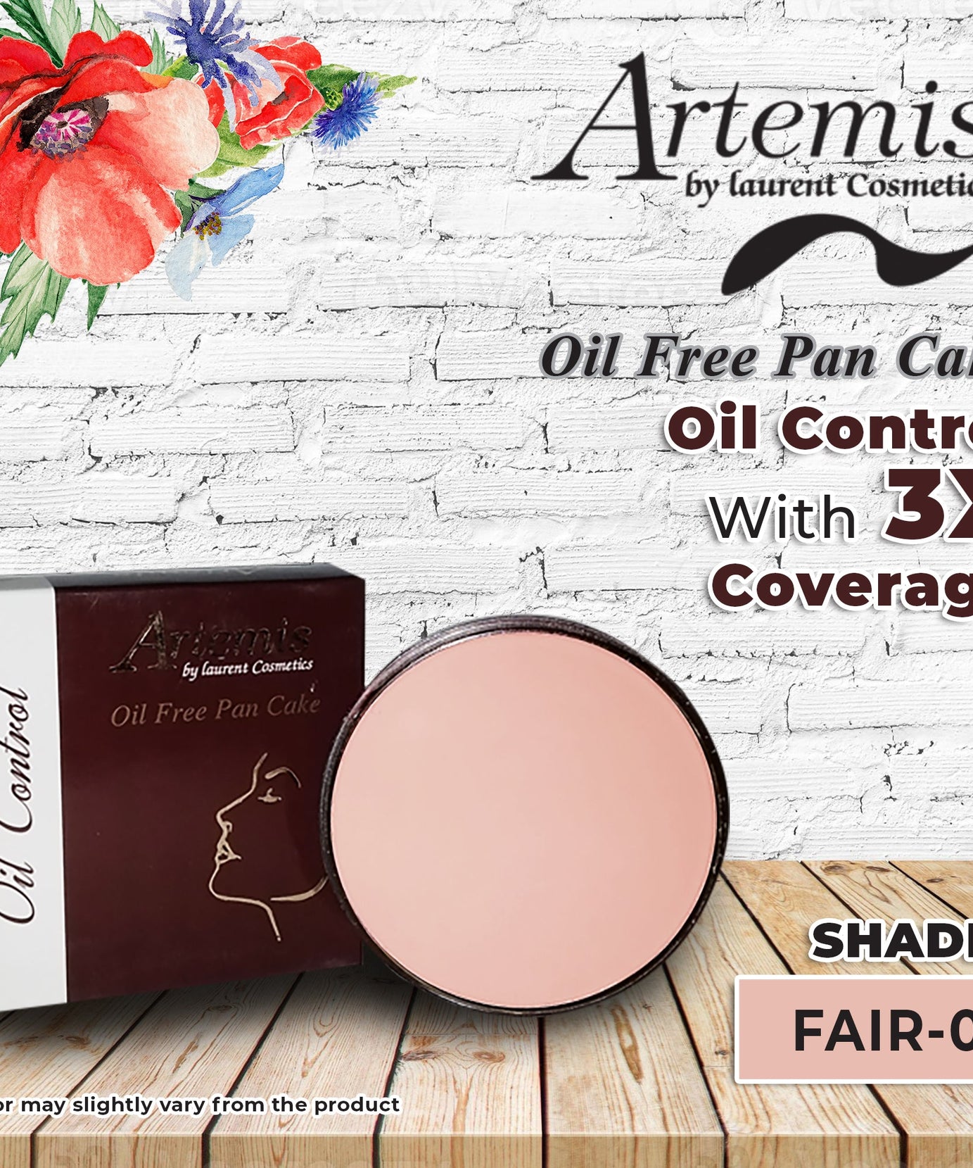 Artemis Oil Free Pan Cake - Shade Fair-02